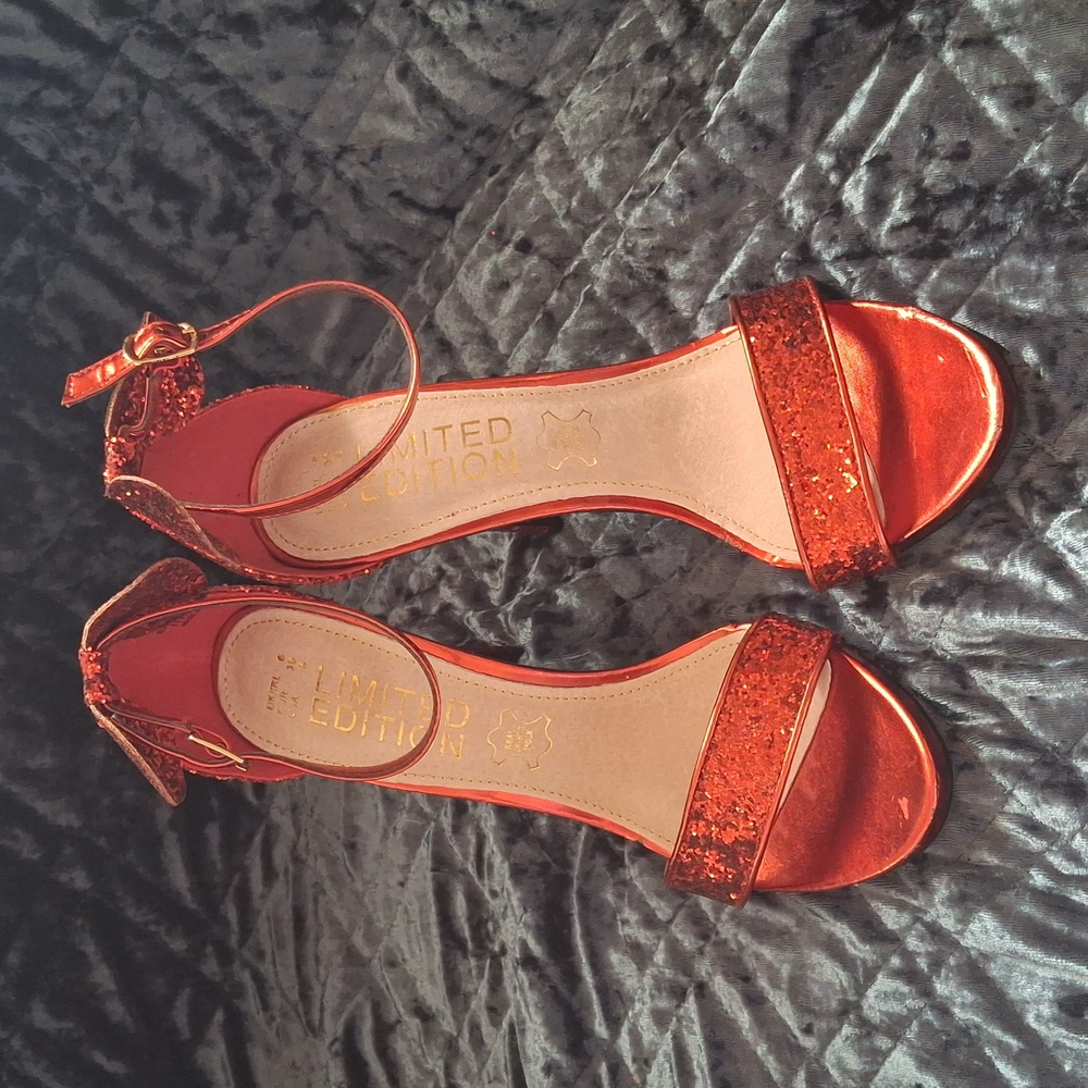 Primark Shimmering Red Heels